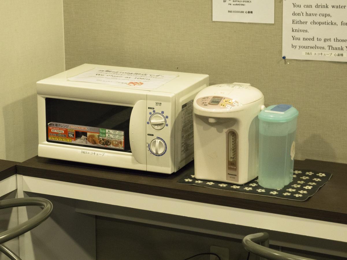 B&S Eco Cube Shinsaibashi Hotel Osaka Eksteriør billede